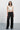 Milk knitted viscose ribbed crop top