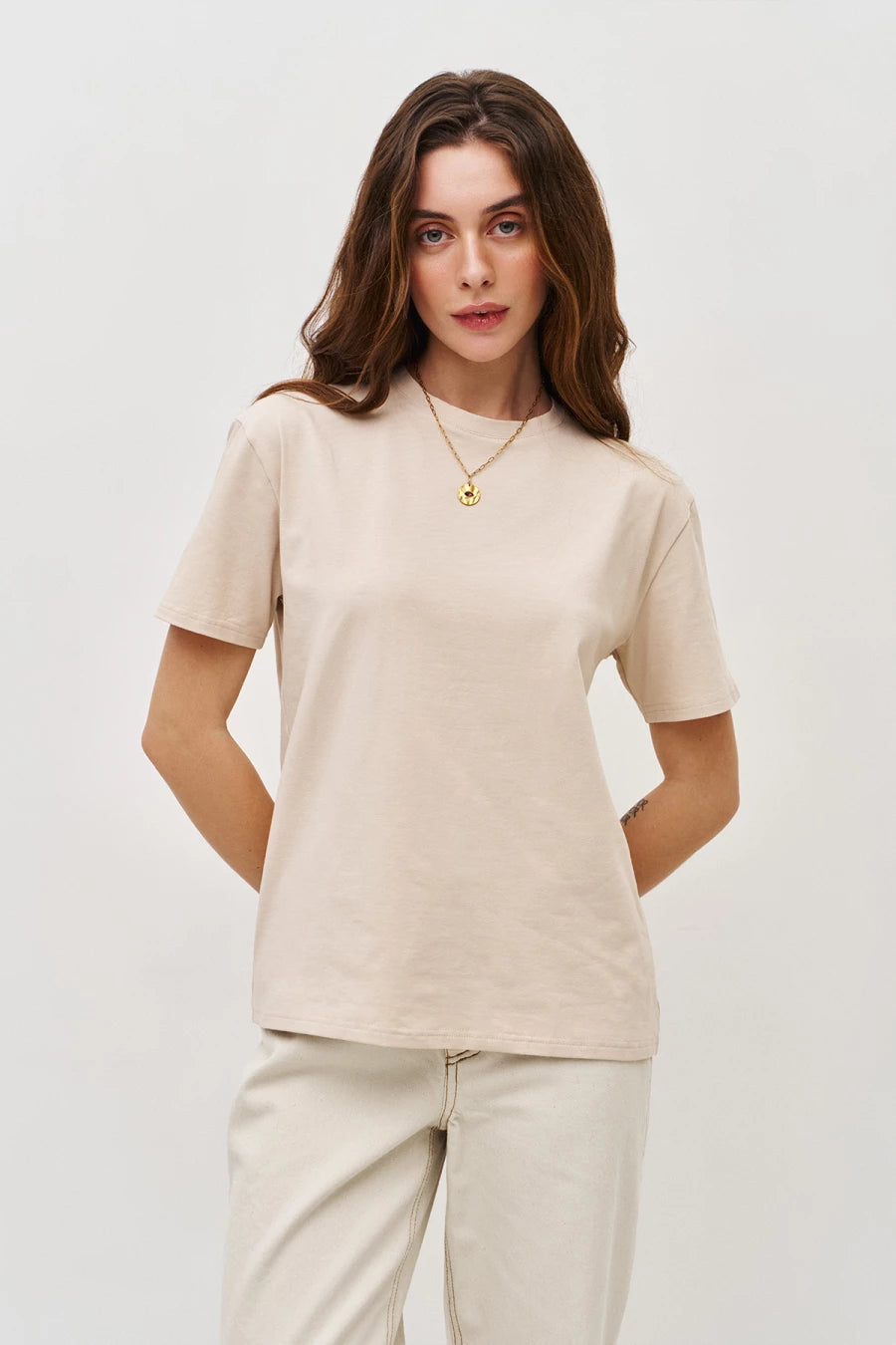Basic tash cotton t-shirt