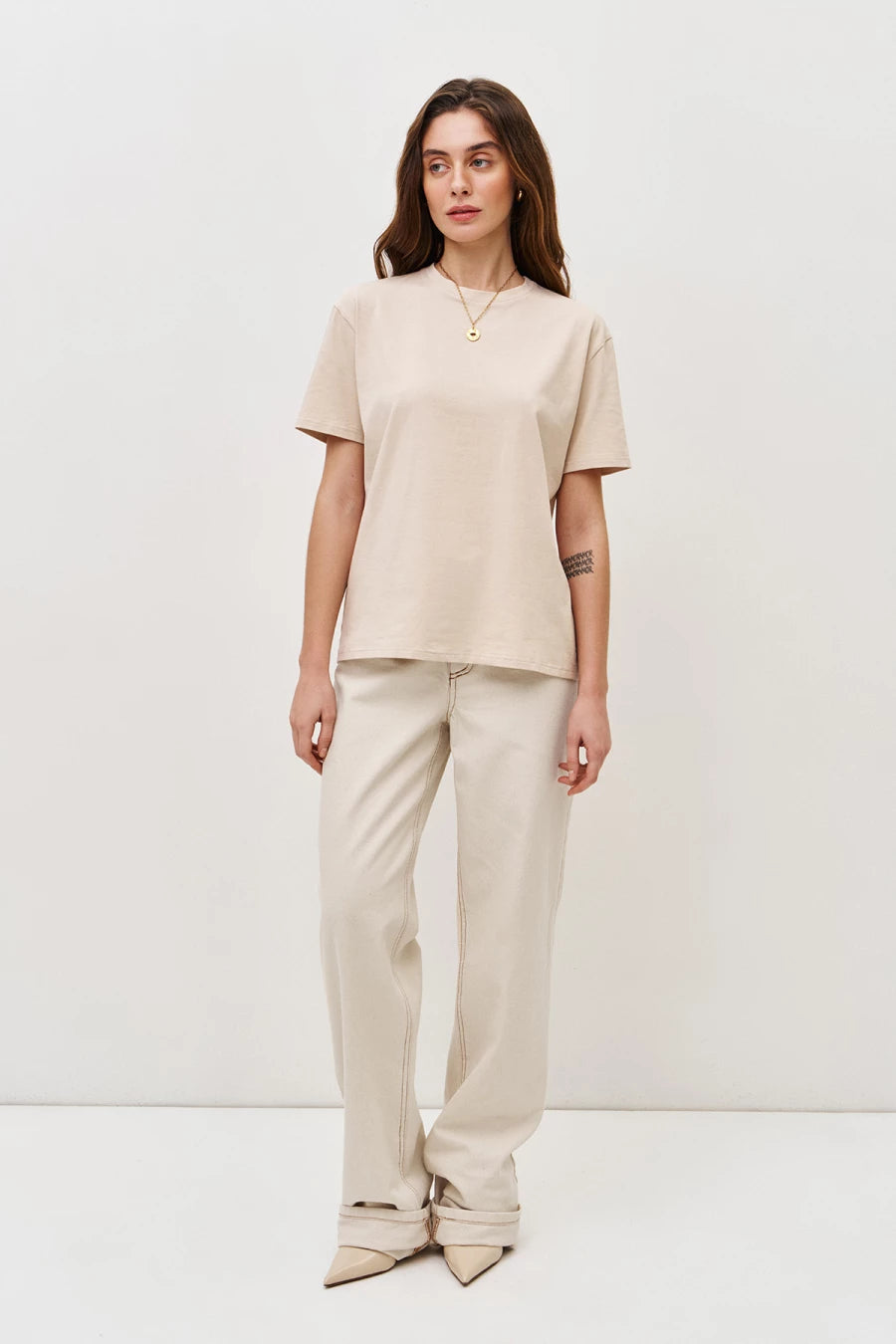 Basic tash cotton t-shirt