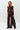 Brown asymmetric cotton jumper