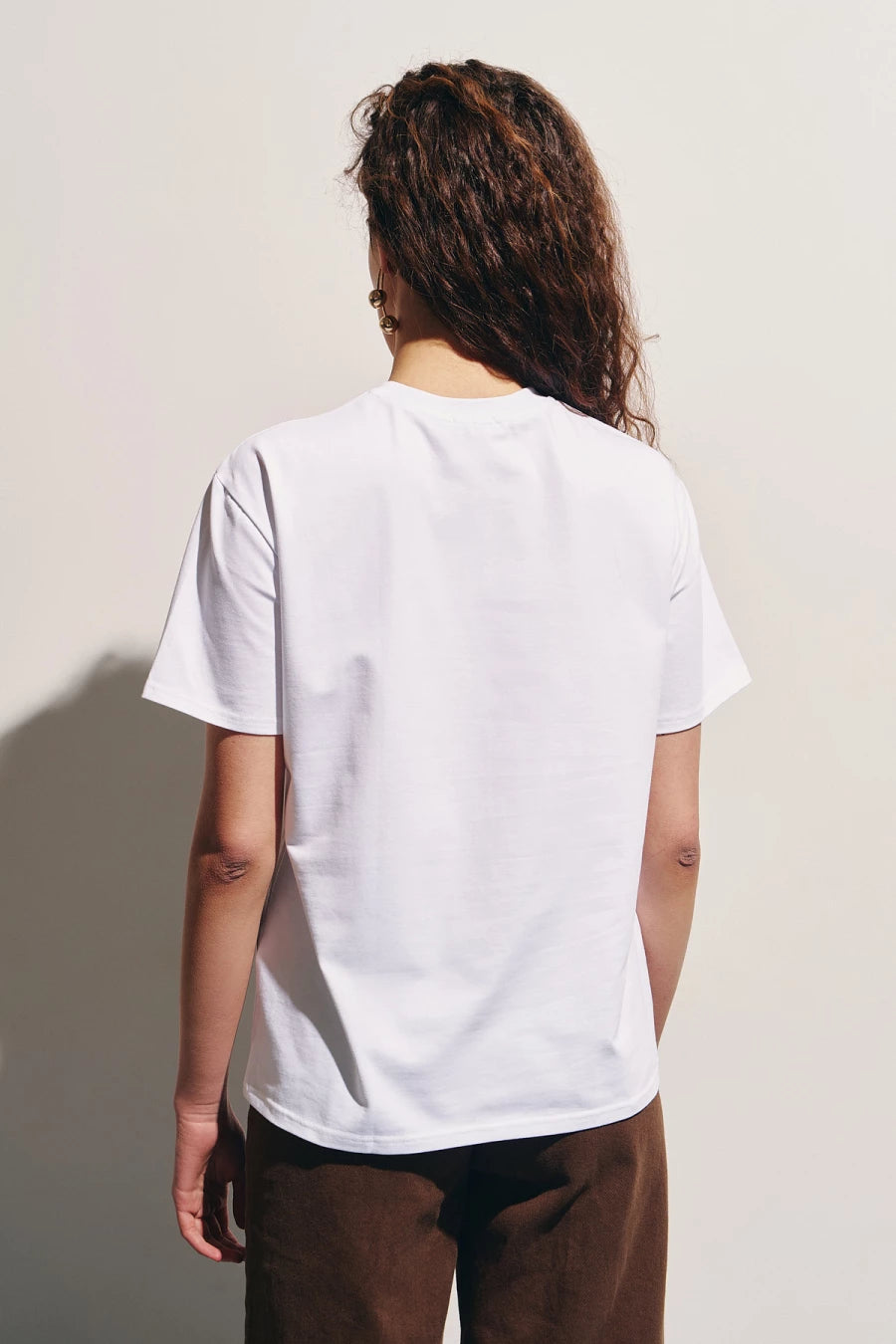 White T-shirt "Sweet Cherries"